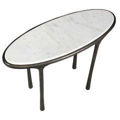 Ata Dark Bronze Accent Table - Ornate Home