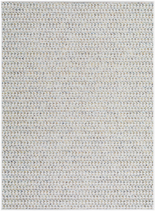 Ataret Ivory Outdoor Area Rug - Ornate Home