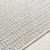 Ataret Ivory Outdoor Area Rug - Ornate Home