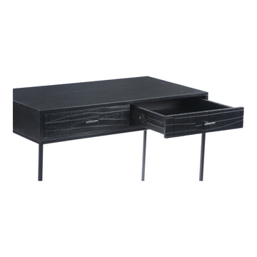 Atelier Black Desk - Ornate Home