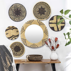 Athabasca Moonj Grass Woven Wall Decor - Ornate Home