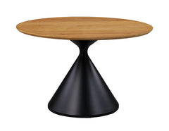 Athan Black/Oak 5 Pc. Dining Table Set - Ornate Home