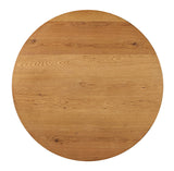 Athan Black/Oak 5 Pc. Round Dining Table Set - Ornate Home