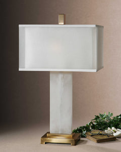 Athanas Alabaster Lamp - Ornate Home