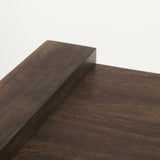 Athelia Dark Brown Wood Accent Table - Ornate Home