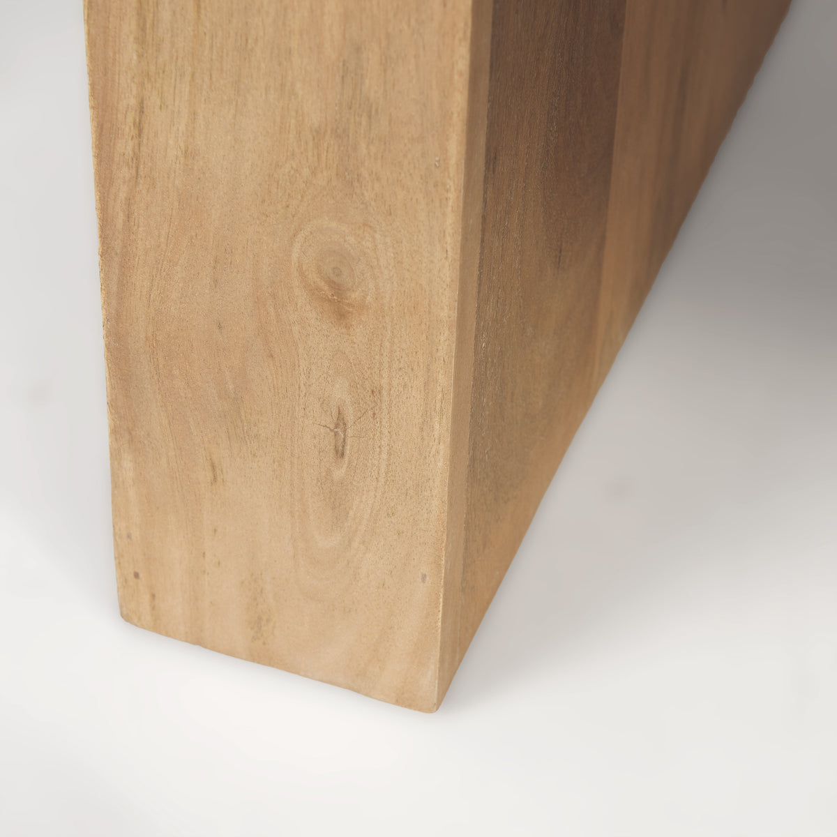 Athelia Light Brown Wood Accent Table - Ornate Home