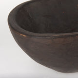 Athena Black-Brown Extra Large Oblong Reclaimed Wood Bowl - Ornate Home