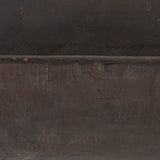 Athena Black-Brown Extra Large Oblong Reclaimed Wood Bowl - Ornate Home