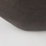 Athena Black-Brown Extra Large Oblong Reclaimed Wood Bowl - Ornate Home