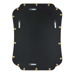 Athena Brushed Brass Mirror - Ornate Home