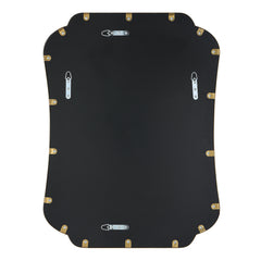 Athena Brushed Brass Mirror - Ornate Home