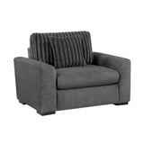 Athena Dark Gray Chair - Ornate Home