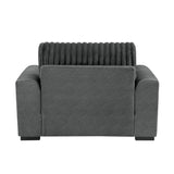 Athena Dark Gray Chair - Ornate Home