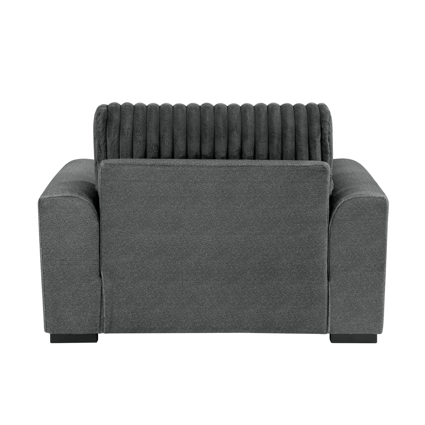 Athena Dark Gray Chair - Ornate Home