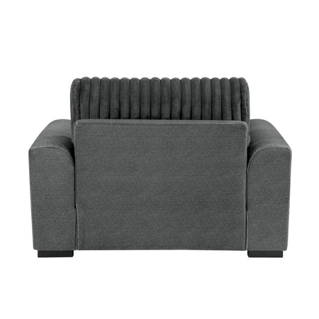 Athena Dark Gray Chair - Ornate Home