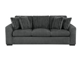 Athena Dark Gray Sofa - Ornate Home