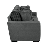 Athena Dark Gray Sofa - Ornate Home