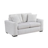 Athena Gray Loveseat - Ornate Home