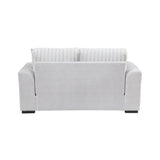 Athena Gray Loveseat - Ornate Home