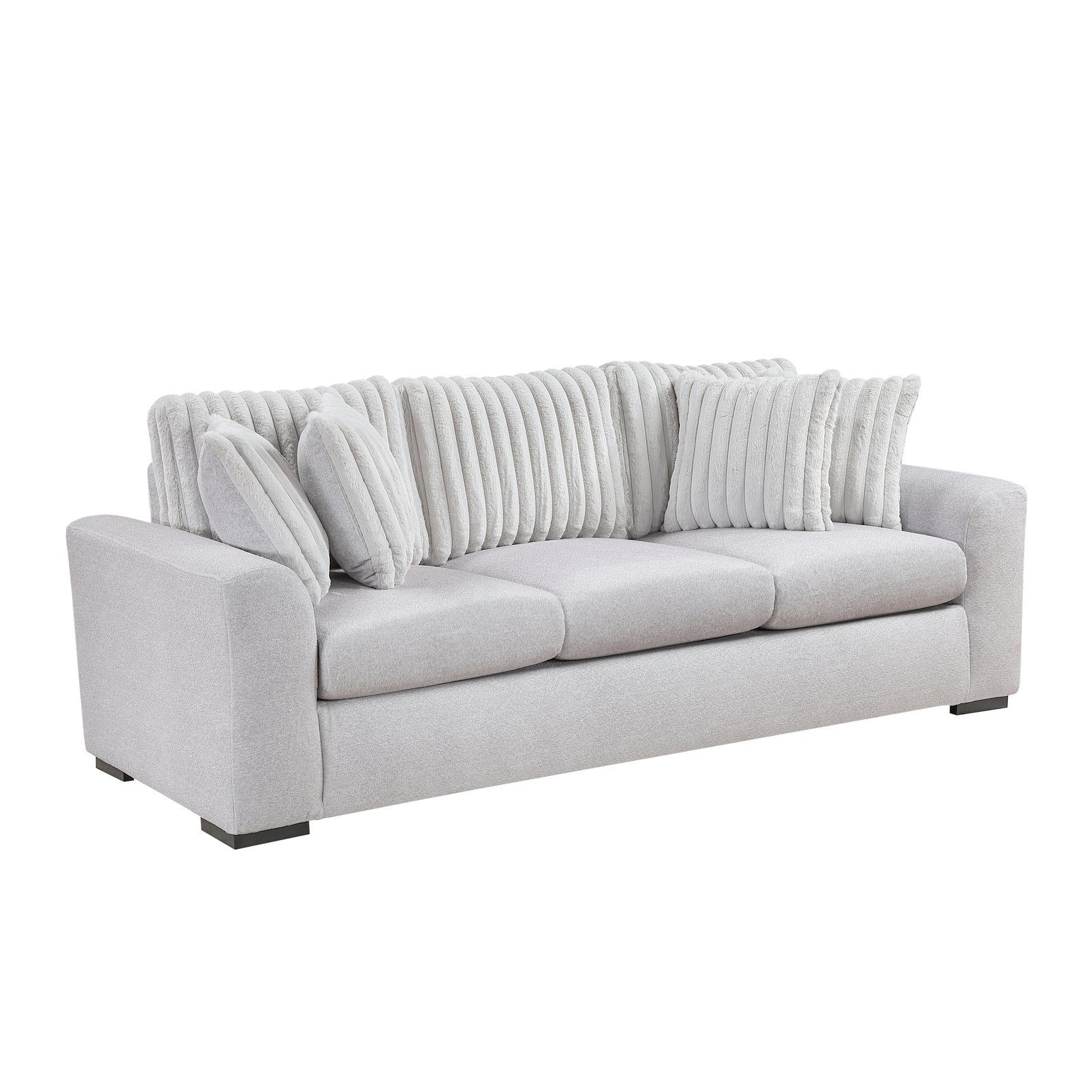 Athena Gray Sofa - Ornate Home