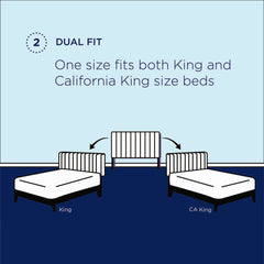 Athena Light Gray Performance Velvet King/California King Headboard - Ornate Home