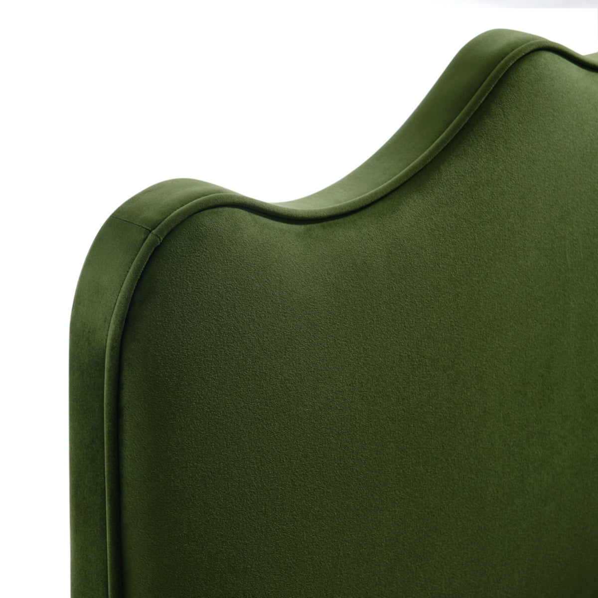 Athena Moss Green Stain-Resistant Performance Velvet King Size Headboard - Ornate Home