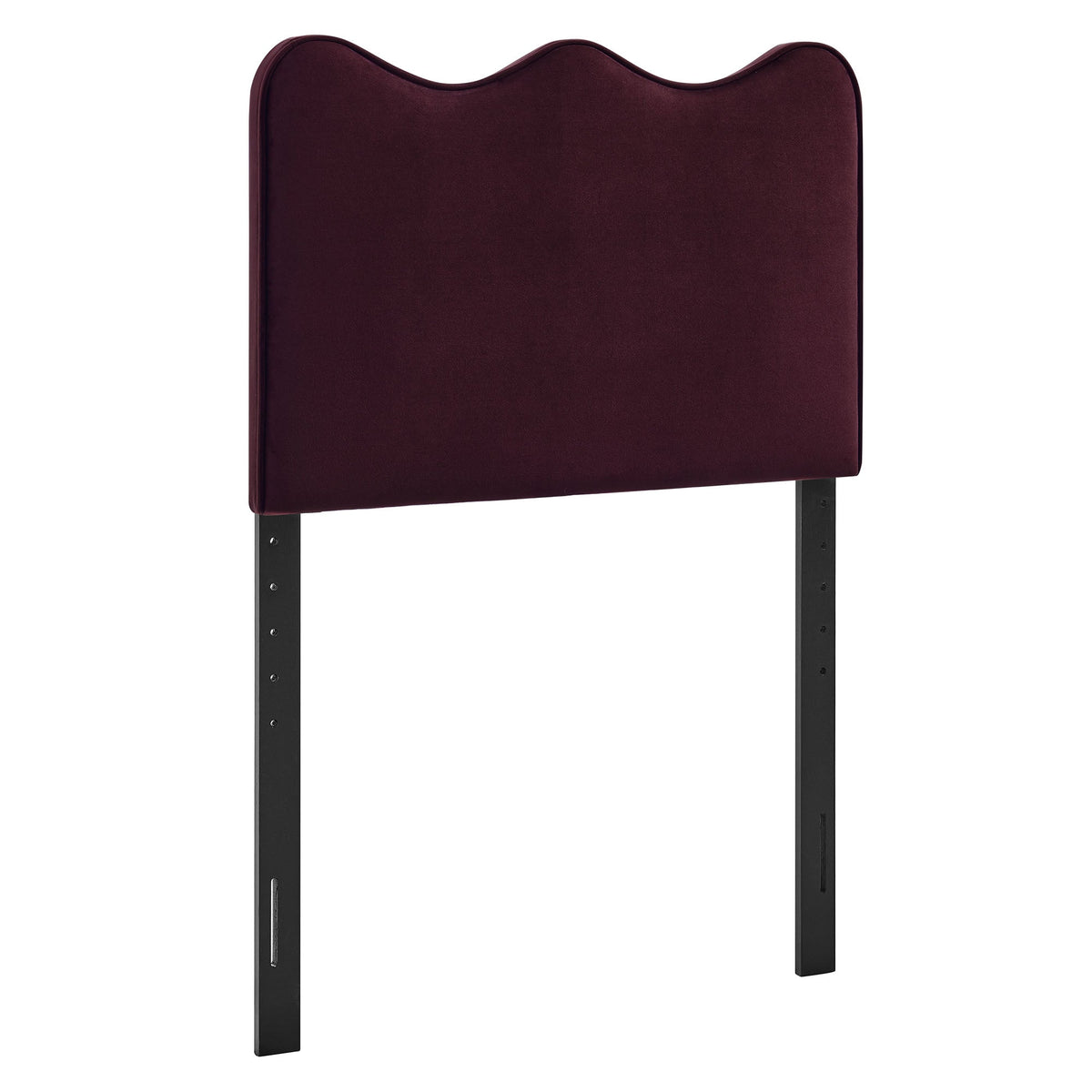 Athena Mulberry Stain-Resistant Performance Velvet Twin Size Headboard - Ornate Home
