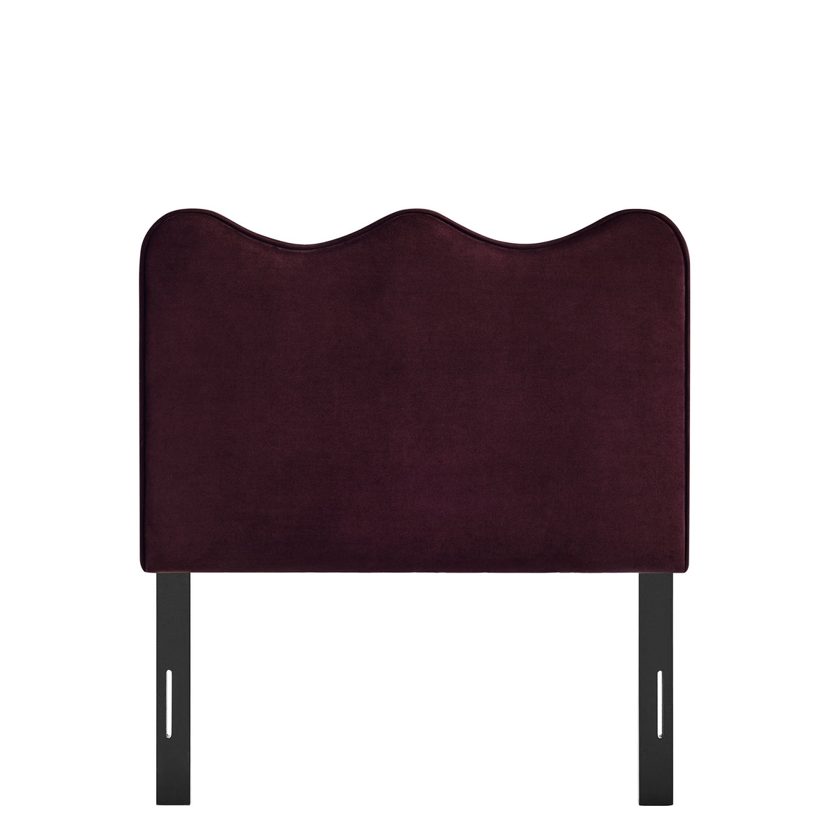 Athena Mulberry Stain-Resistant Performance Velvet Twin Size Headboard - Ornate Home