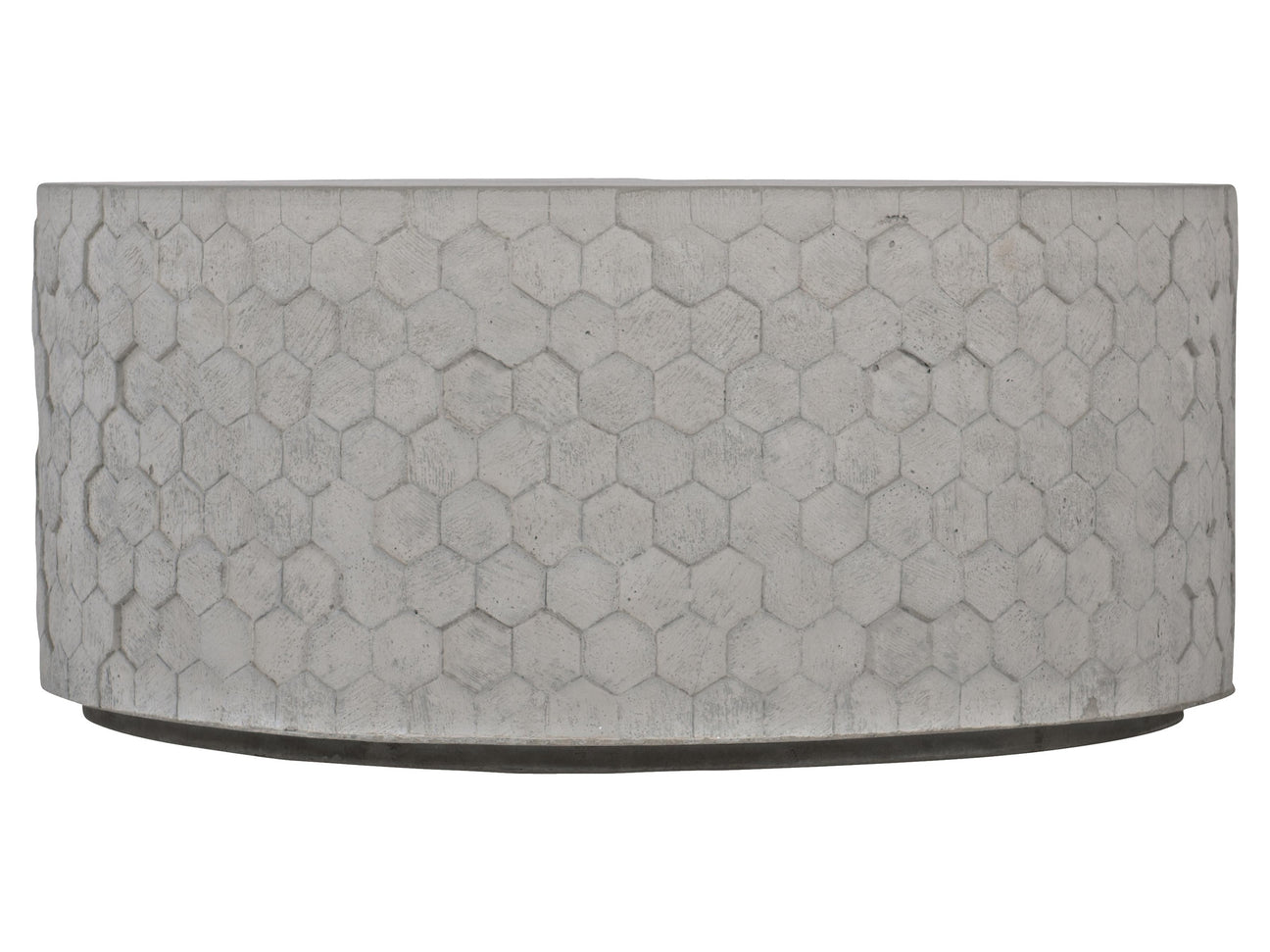 Athena Natural Concrete Cocktail Table - Ornate Home