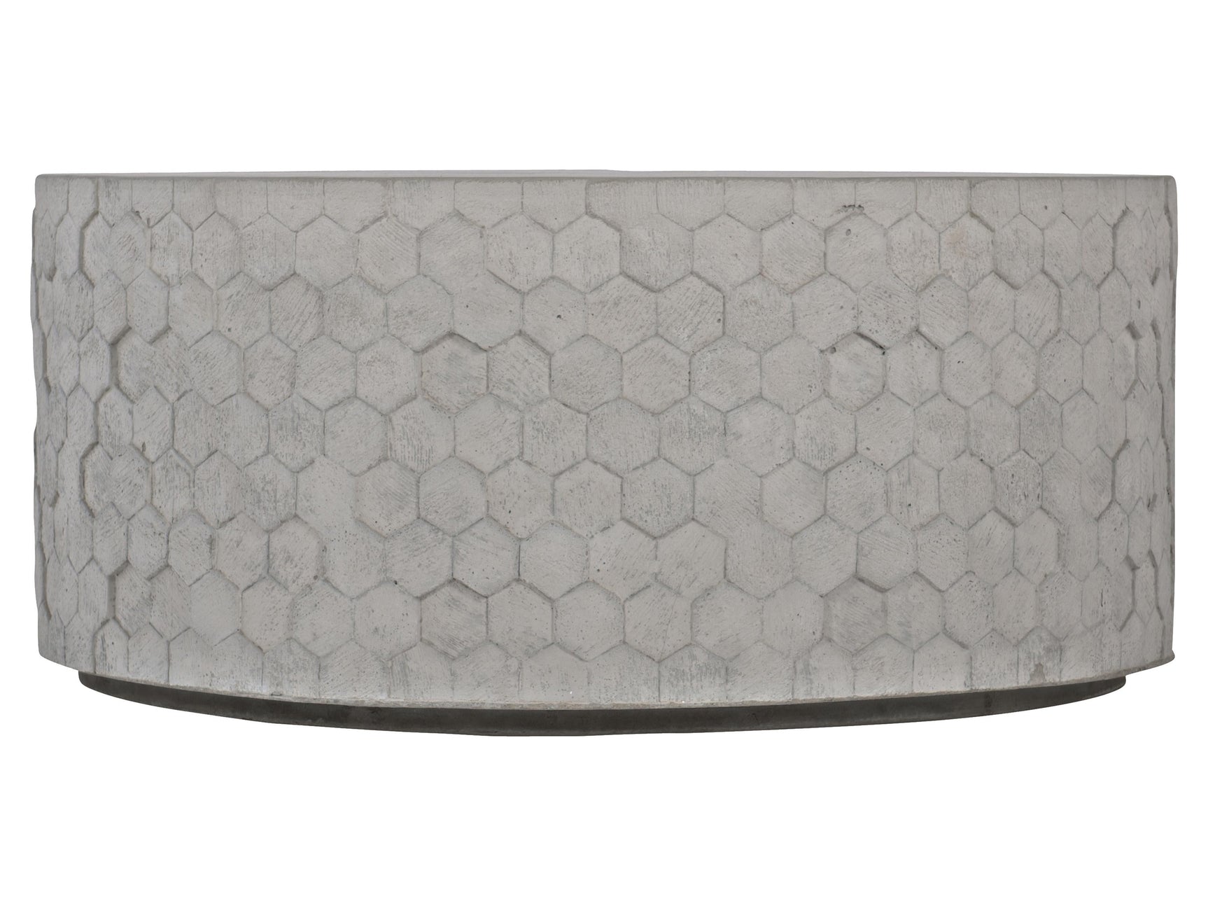Athena Natural Concrete Cocktail Table - Ornate Home