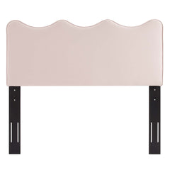 Athena Pink Performance Velvet Twin Headboard - Ornate Home