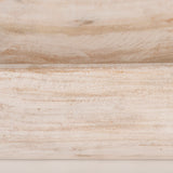 Athena White Extra Large Oblong Light-Wash Reclaimed Wood Bowl - Ornate Home