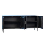 Athens Black Sideboard - Ornate Home