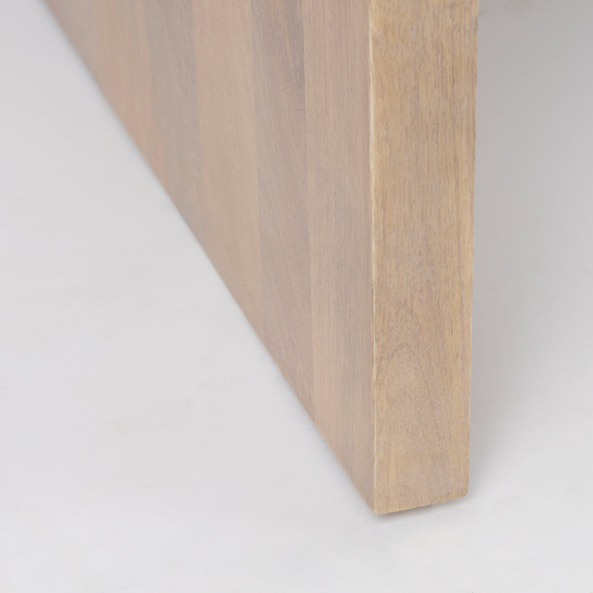 Athens Light Brown/White Wood Marble Accent Table - Ornate Home