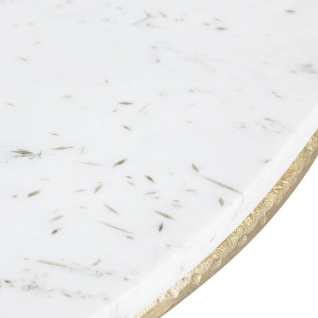 Athens White/Gold Cocktail Table - Ornate Home