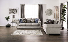 Atherstone Light Gray Loveseat - Ornate Home