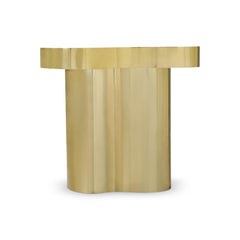 Atico Brass/Gold Side Table - Ornate Home