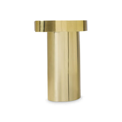 Atico Brass/Gold Side Table - Ornate Home
