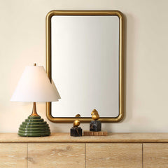 Atkinson Brass Modern Mirror - Ornate Home