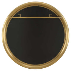 Atkinson Brass Modern Round Mirror - Ornate Home