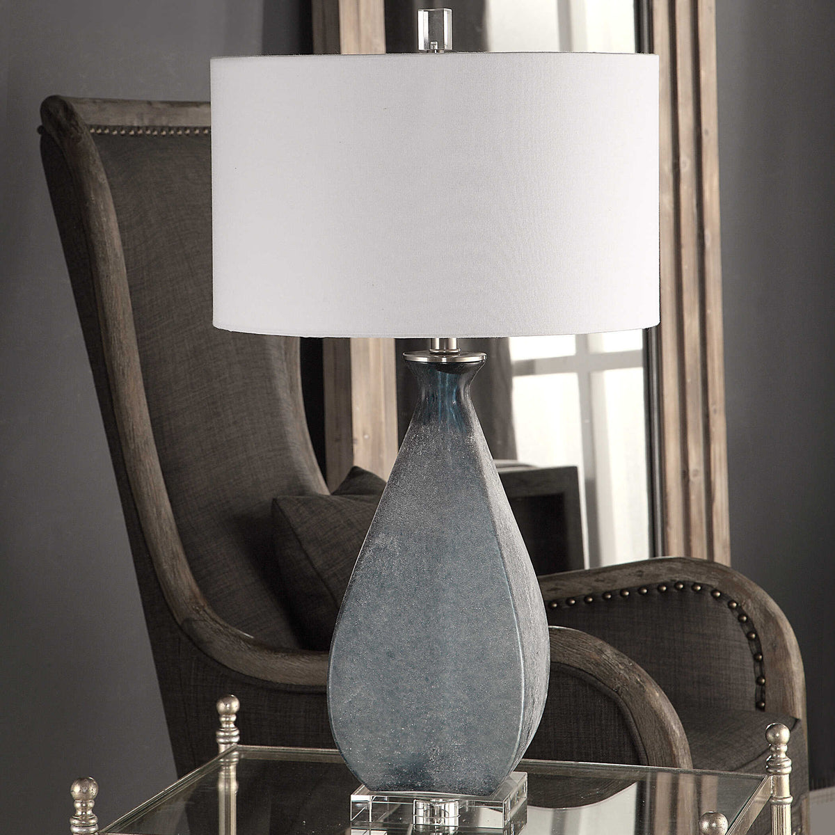 Atlantica Ocean Blue Lamp - Ornate Home