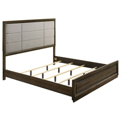 Atlas Dark Oak 4-piece California King Bedroom Set - Ornate Home