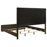 Atlas Dark Oak 4-piece Eastern King Bedroom Set - Ornate Home
