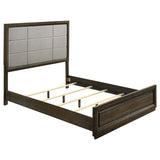 Atlas Dark Oak 4-piece Queen Bedroom Set - Ornate Home