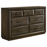 Atlas Dark Oak 4-piece Queen Bedroom Set - Ornate Home