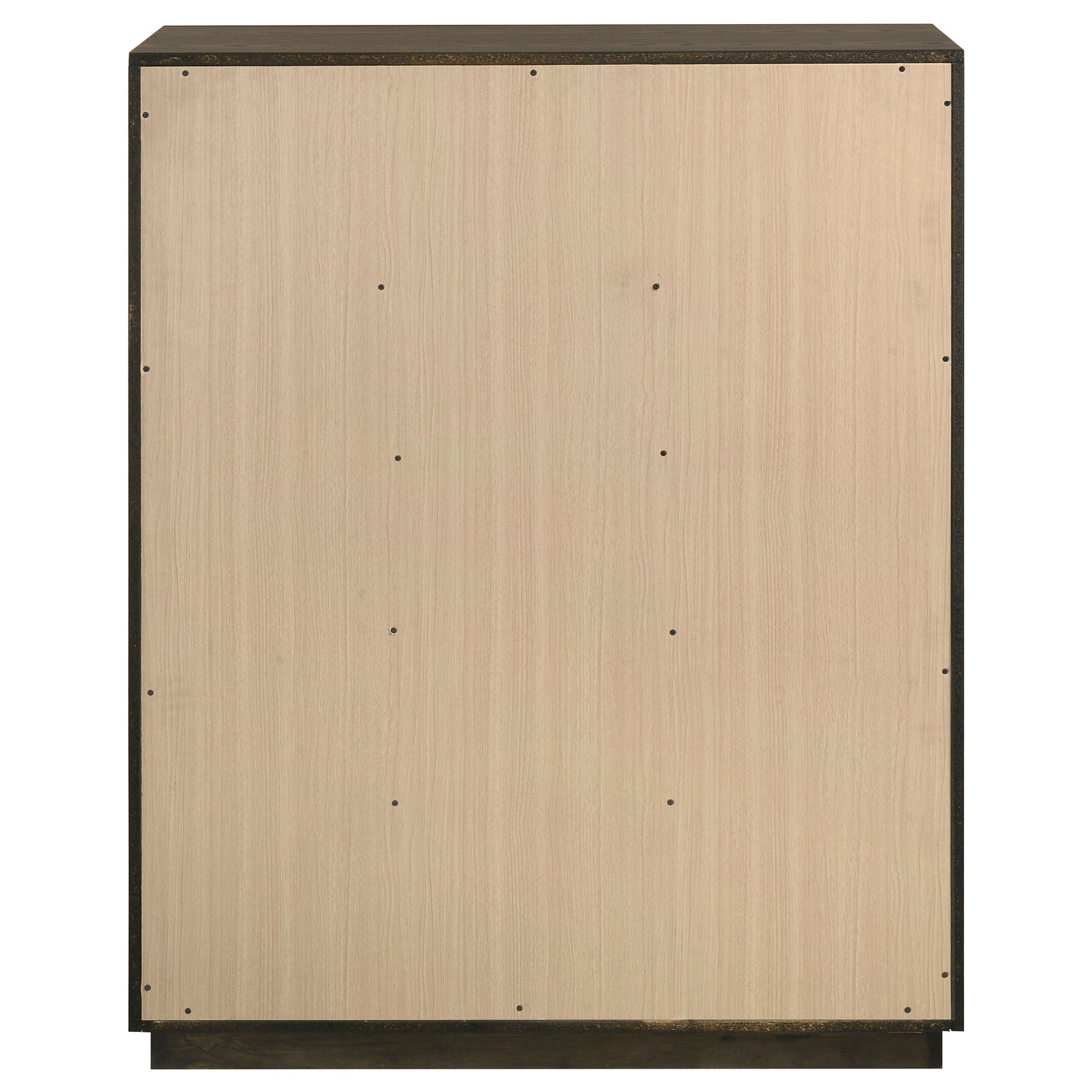 Atlas Dark Oak 5-drawer Bedroom Chest of Drawers - Ornate Home