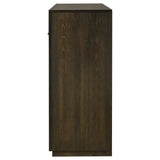 Atlas Dark Oak 7-drawer Bedroom Dresser Cabinet - Ornate Home
