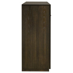 Atlas Dark Oak 7-drawer Bedroom Dresser Cabinet - Ornate Home