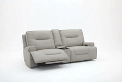Atlas Fog Zero Gravity Power Reclining Sofa w/ Fridge - Ornate Home