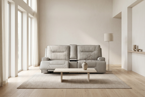 Atlas Fog Zero Gravity Power Reclining Sofa w/ Fridge - Ornate Home
